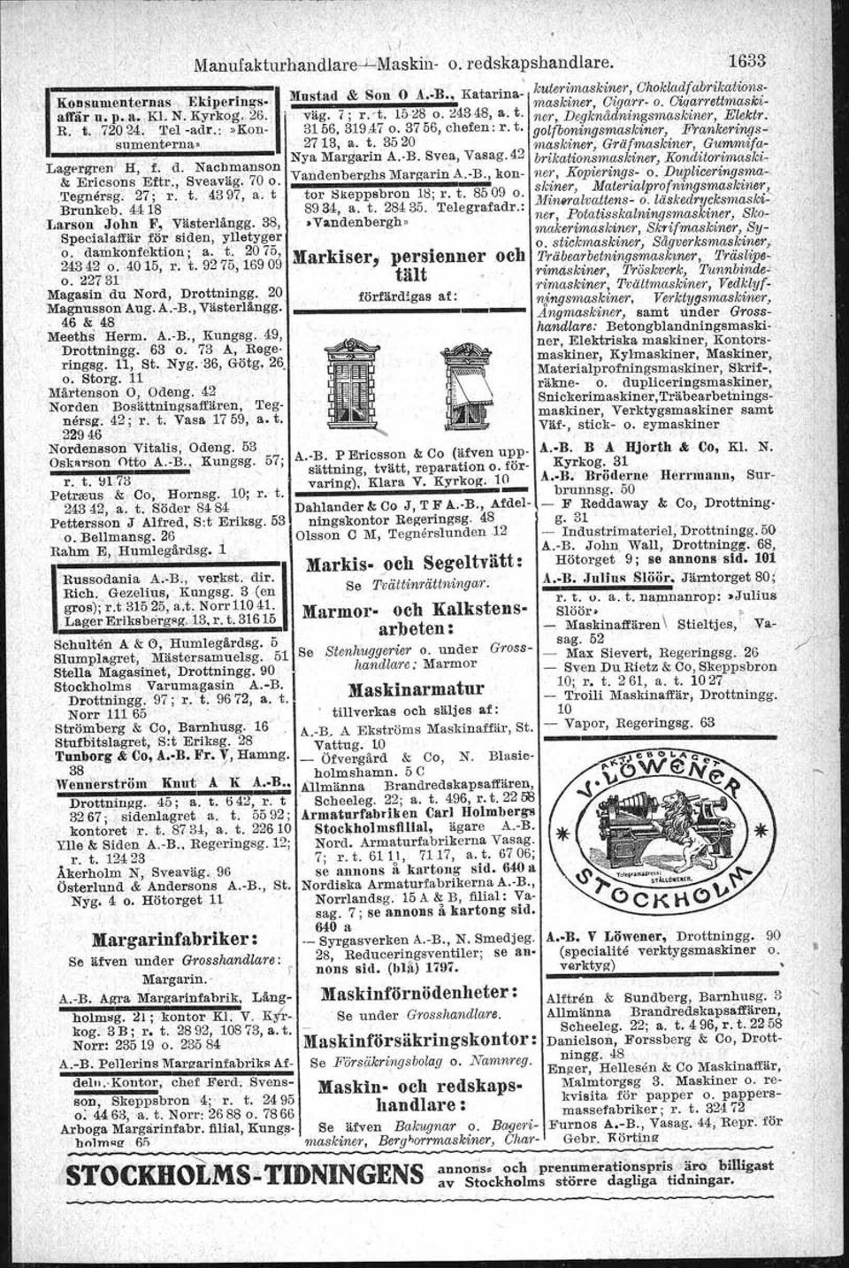 t. 3520' maskiner, Or_äfmas.lcine/r~ -Gummifa'.:\: -:'-Lagi;>igre,ii;,~;~t;:<:j;:'.d._-~~,ad~~-;rl.sO?NY~ Margari~ 'A.-B. Svea, Yas~g. 42 b~il~ationsma~k~ne~jko,!,~it(jrj"flas:jti{""> R. f,,720?4. ;Jlef-ap.