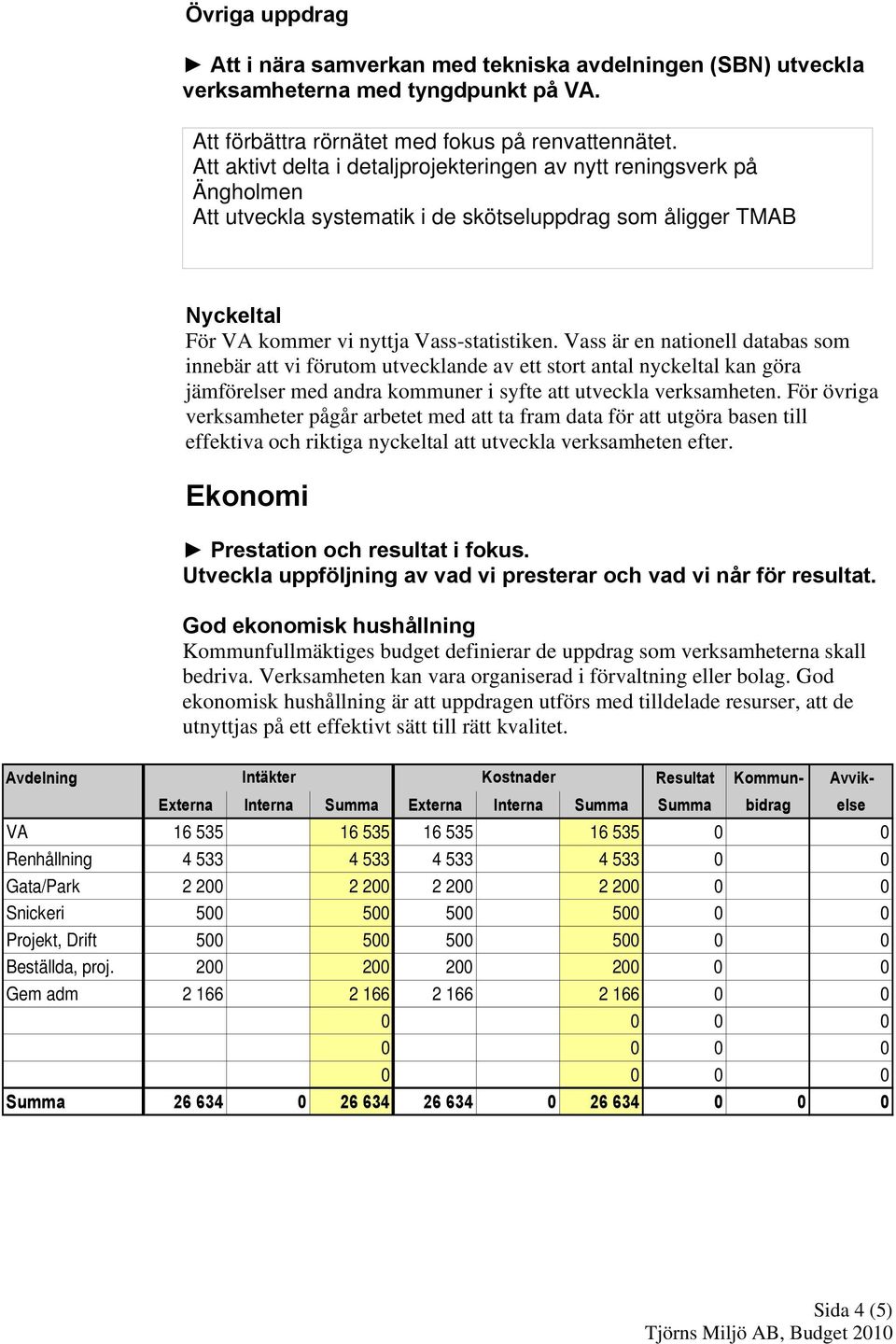 Vass är en nationell databas som innebär att vi förutom utvecklande av ett stort antal nyckeltal kan göra jämförelser med andra kommuner i syfte att utveckla verksamheten.