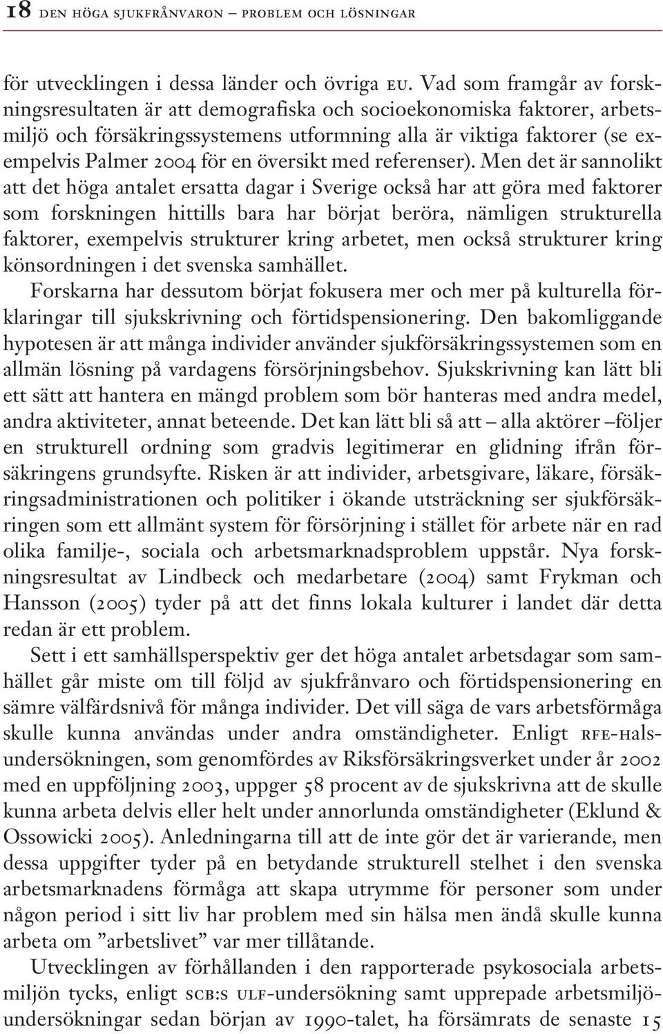 översikt med referenser).
