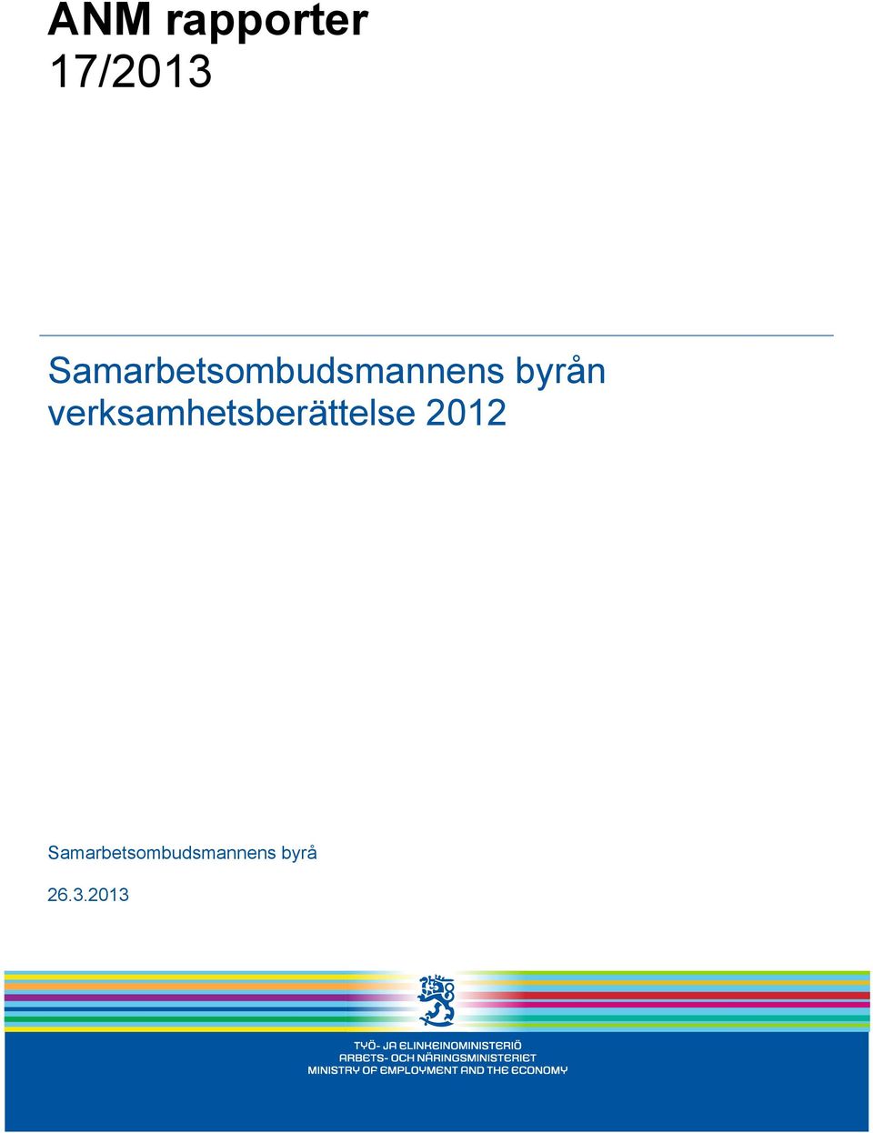 verksamhetsberättelse 2012