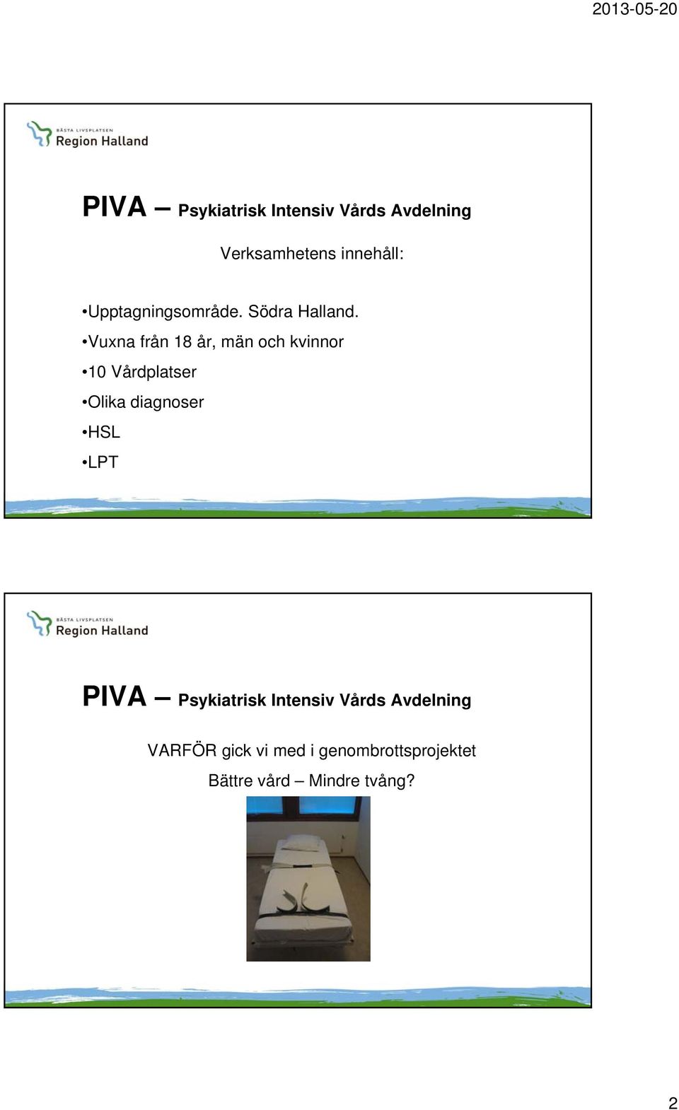 Vuxna från 18 år, män och kvinnor 10 Vårdplatser