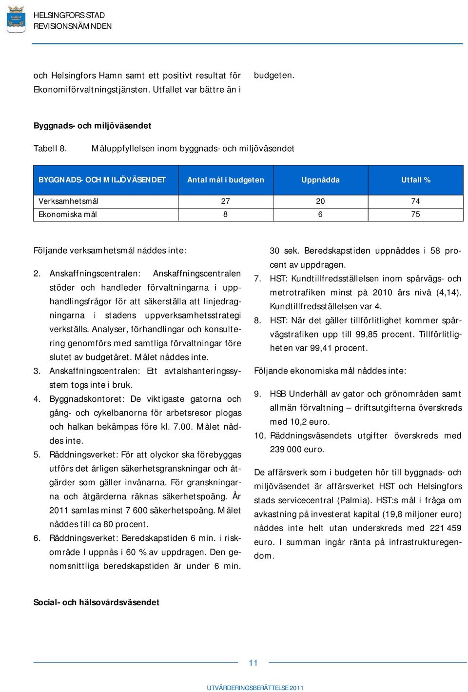 2. Anskaffningscentralen: Anskaffningscentralen stöder och handleder förvaltningarna i upphandlingsfrågor för att säkerställa att linjedragningarna i stadens uppverksamhetsstrategi verkställs.