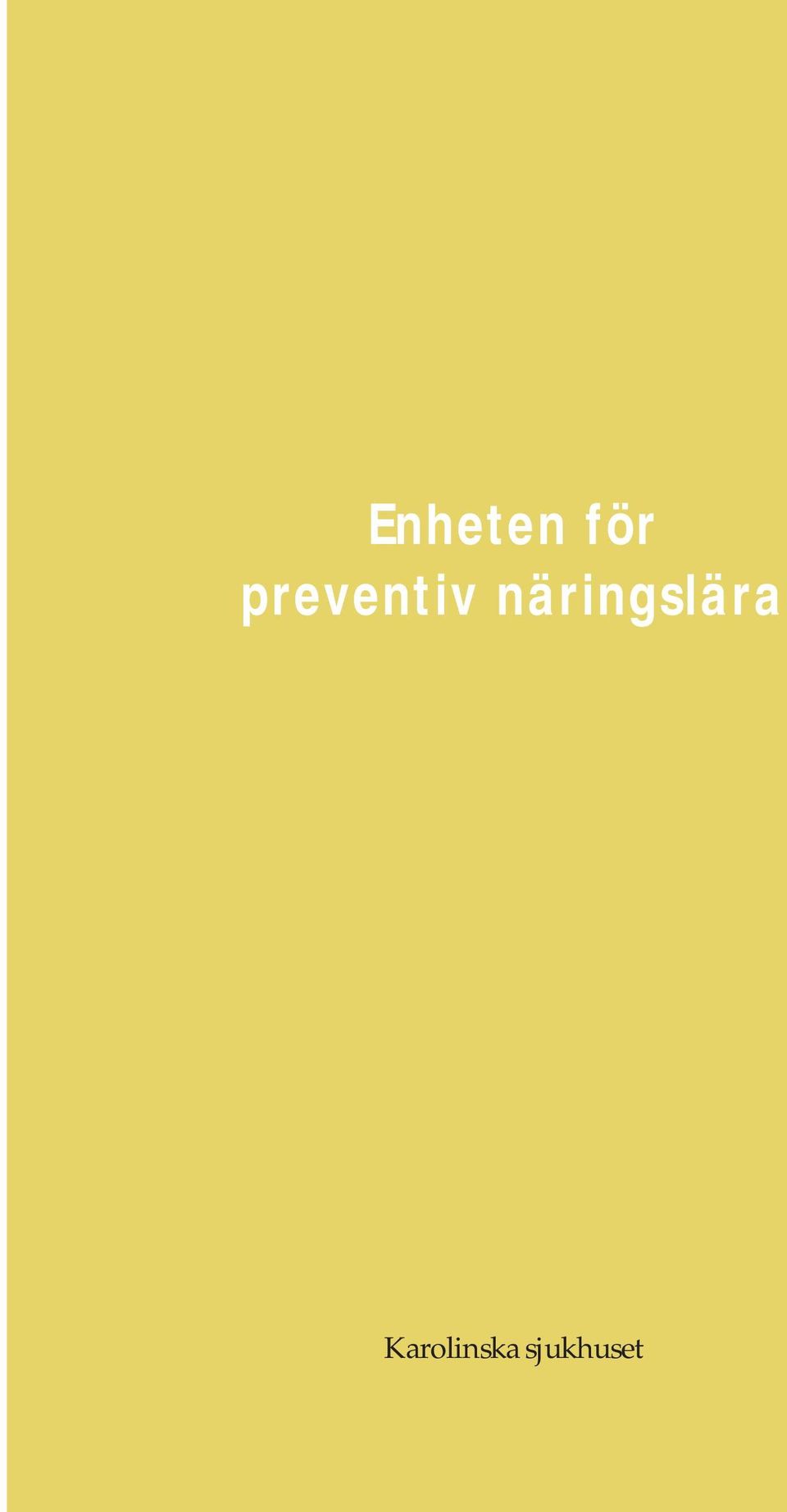 näringslära