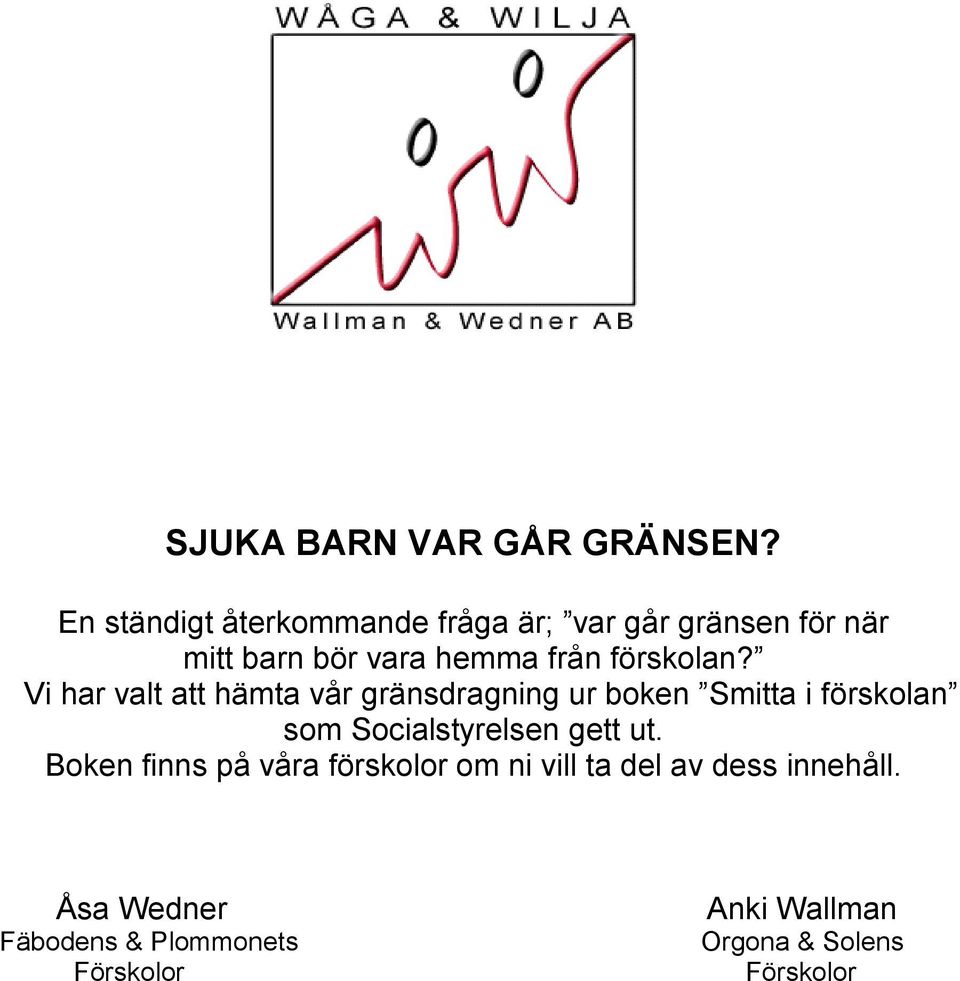 förskolan?