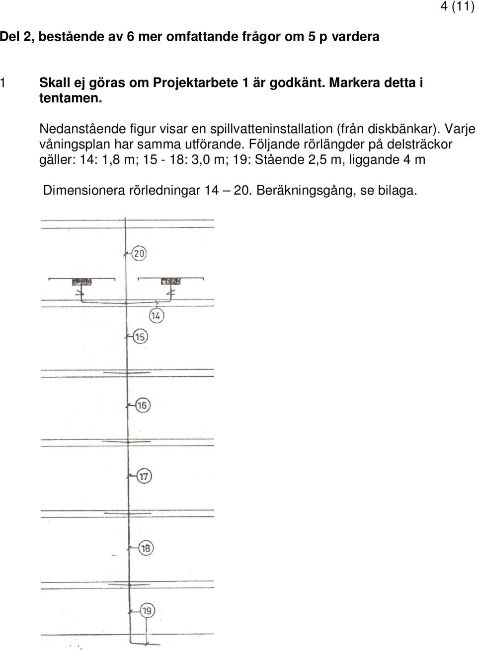 Varje våningsplan har samma utförande.