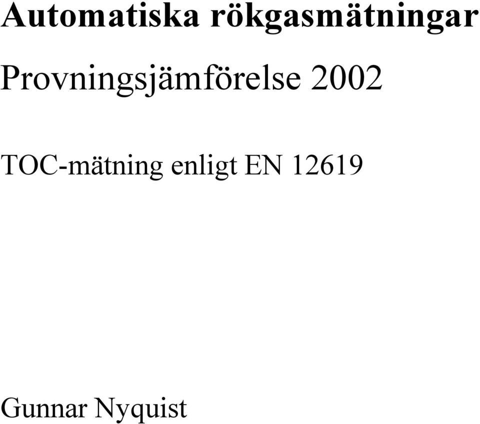 Provningsjämförelse