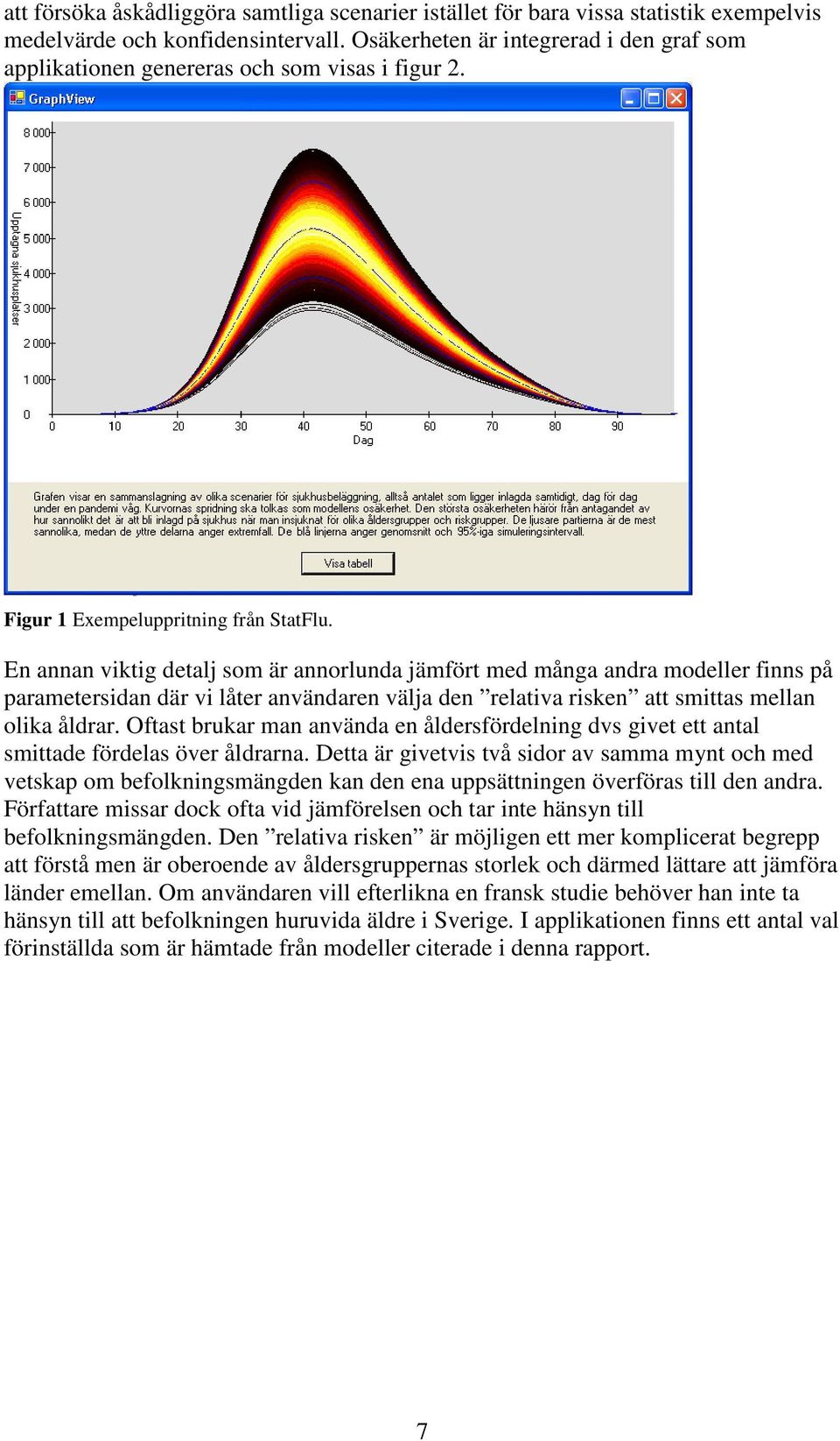 En annan viktig detalj som är annorlunda jämfört med många andra modeller finns på parametersidan där vi låter användaren välja den relativa risken att smittas mellan olika åldrar.