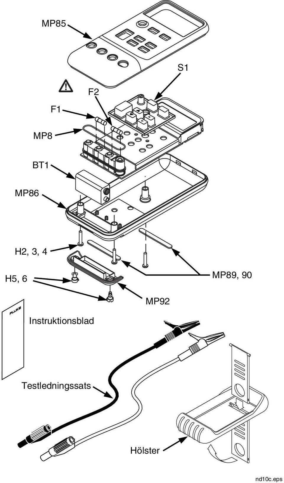 MP92 Instruktionsblad