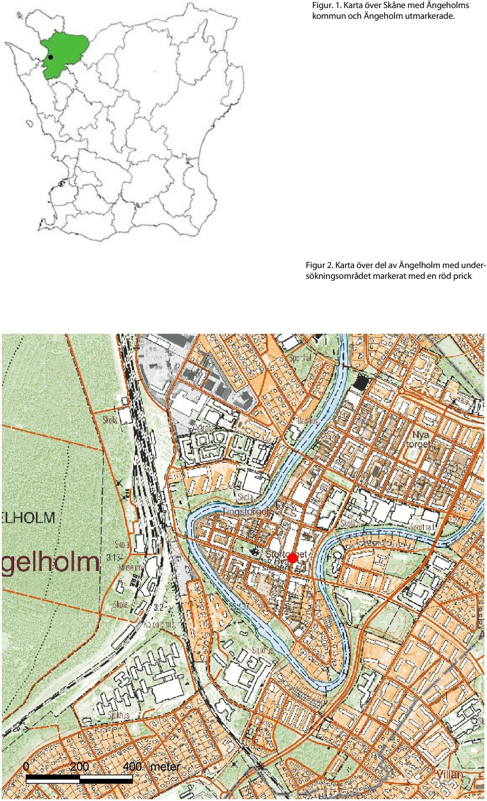 Ängeholm utmarkerade. Figur 2.