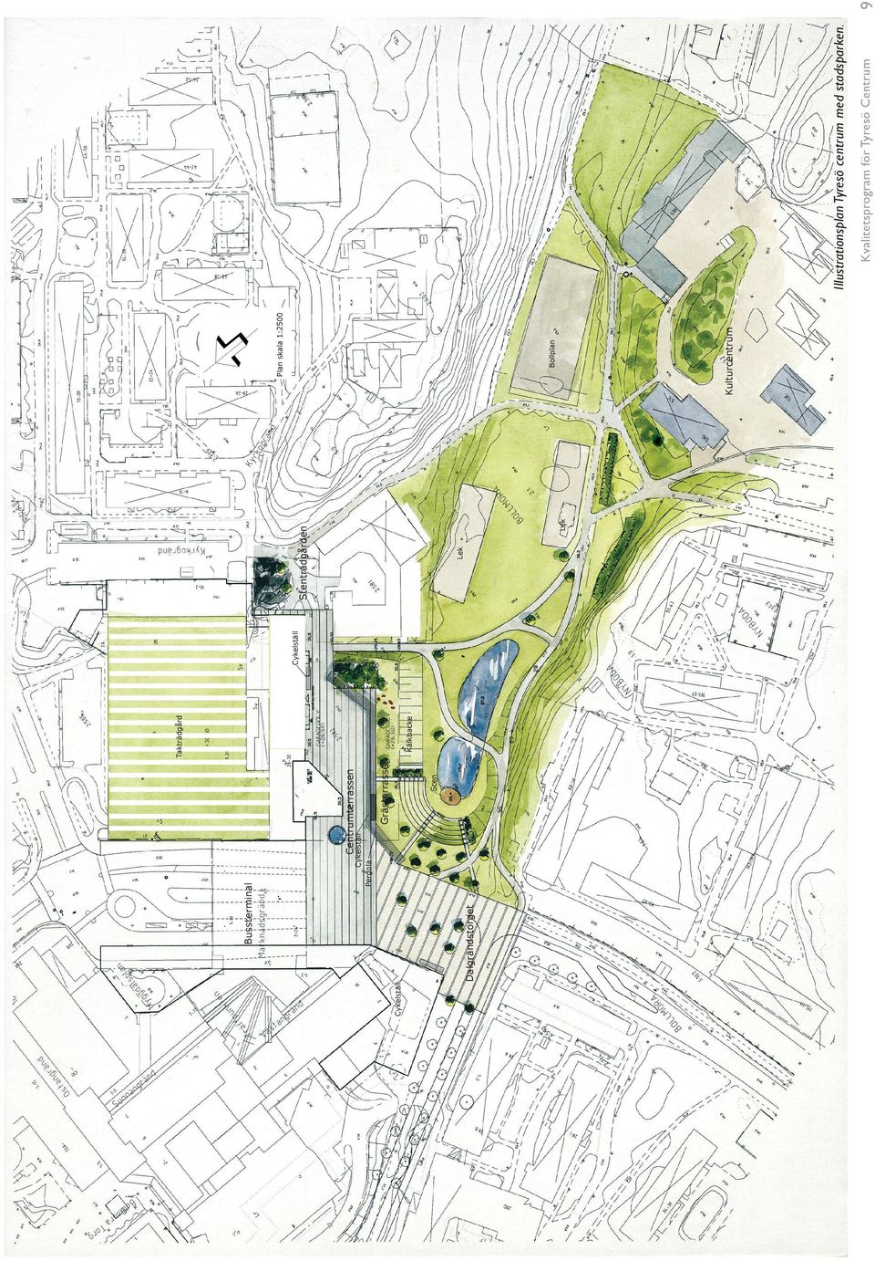 Takträdgård Cykelställ Lek Lek Stenträdgården Kulturcentrum