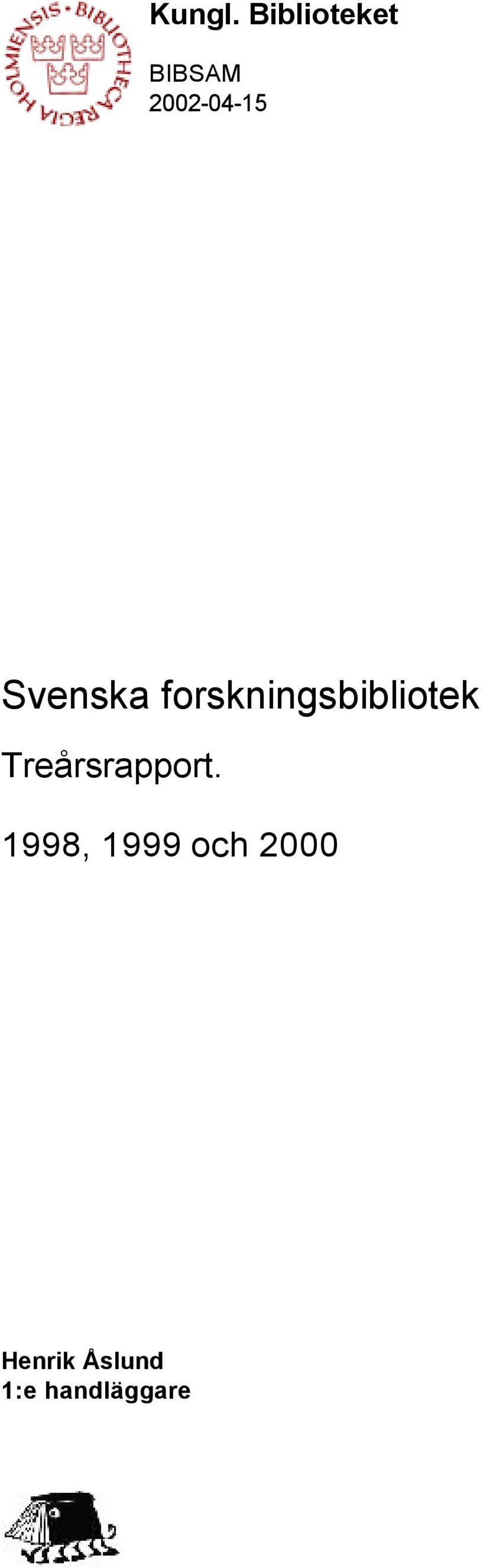 Svenska forskningsbibliotek