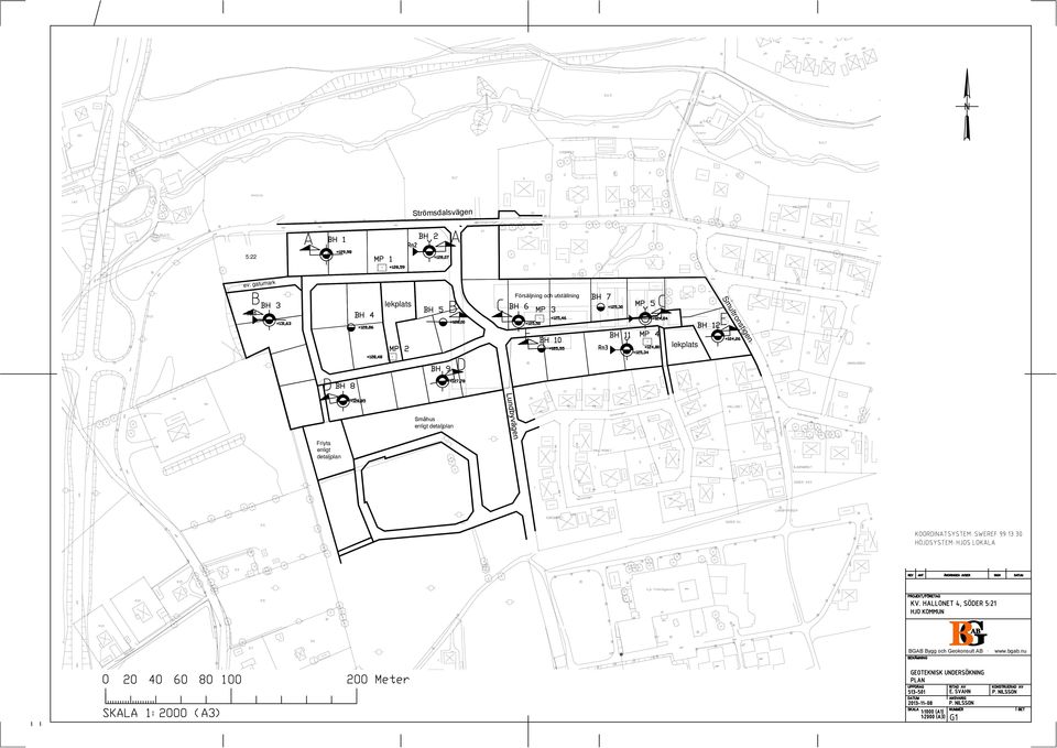 Smultronstigen lekplats Lundbyvägen Småhus