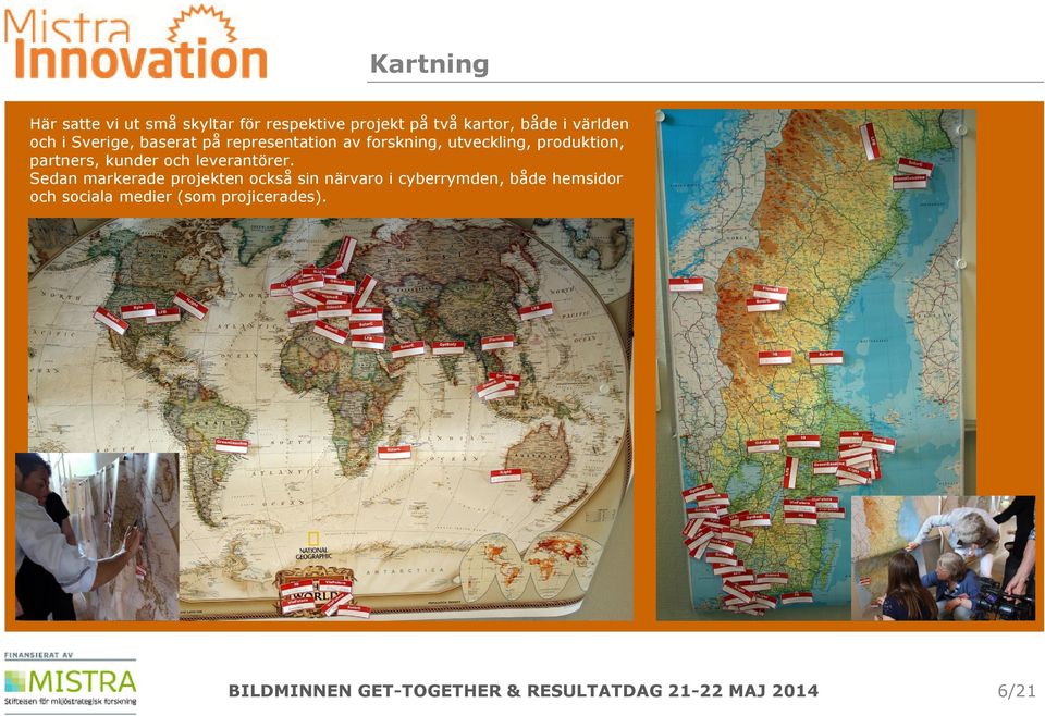 produktion, partners, kunder och leverantörer.