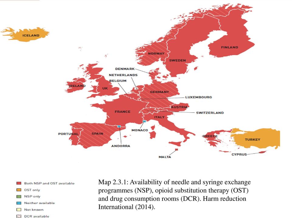 exchange programmes (NSP), opioid