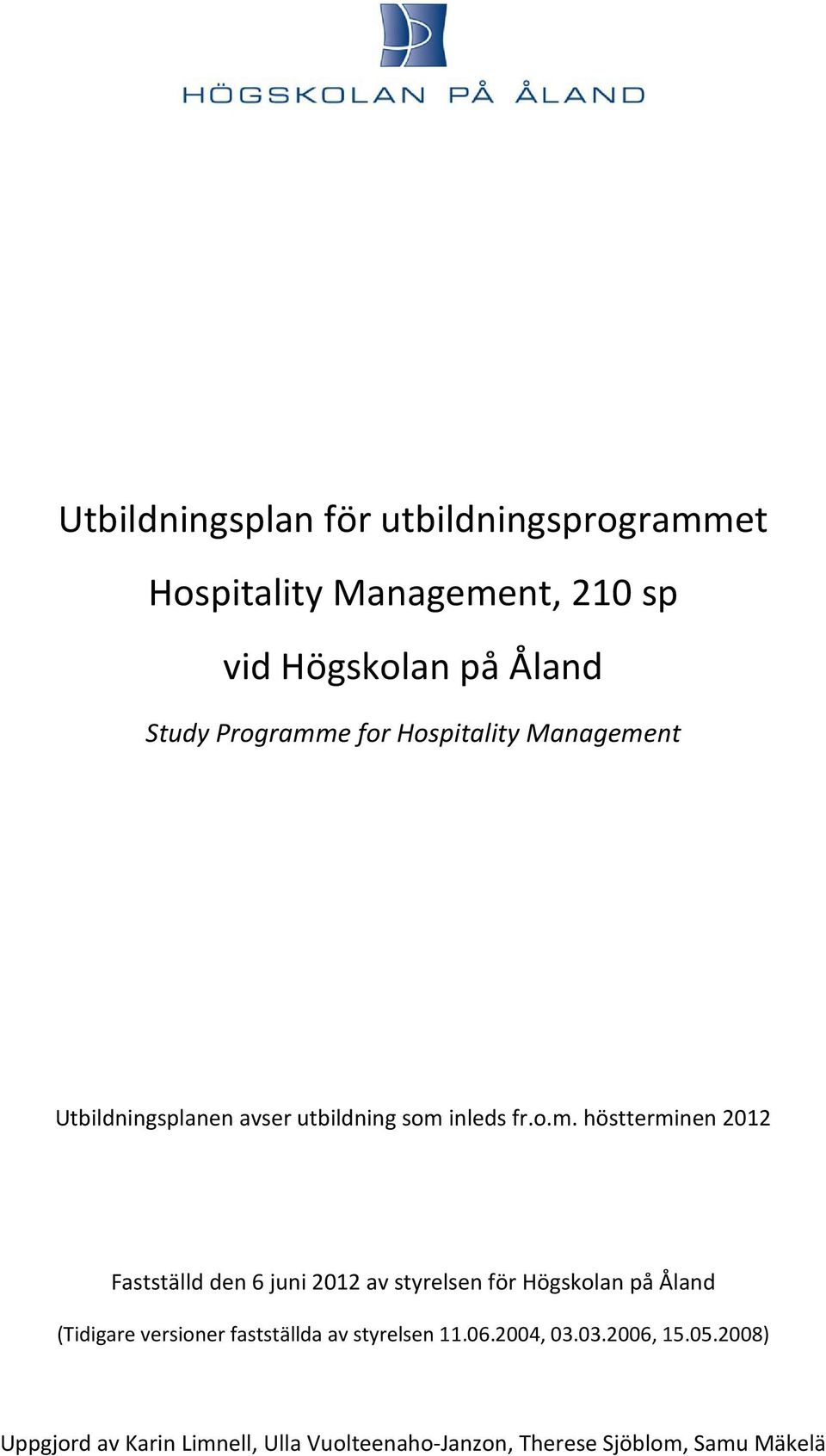 e for Hospitality Manageme