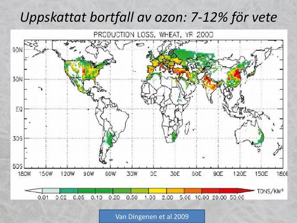 ozon: 7-12% för