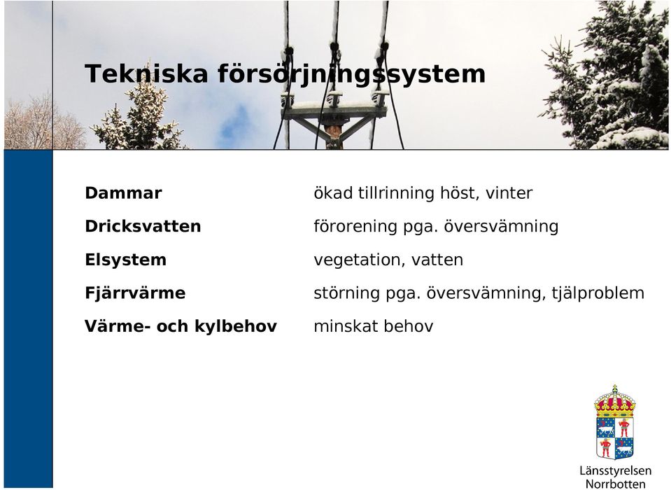 översvämning Elsystem vegetation, vatten Fjärrvärme