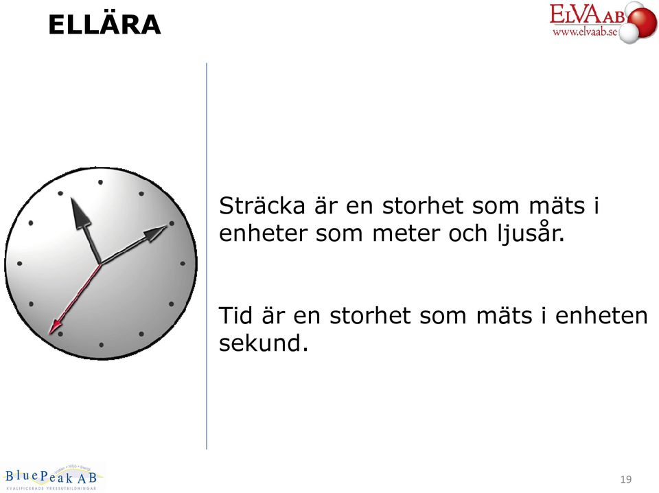 och ljusår.