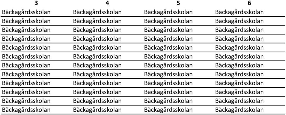 Bäckagårdsskolan