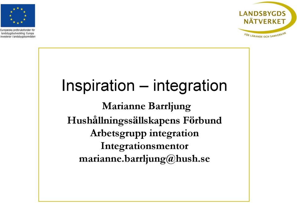 integration Integrationsmentor marianne.