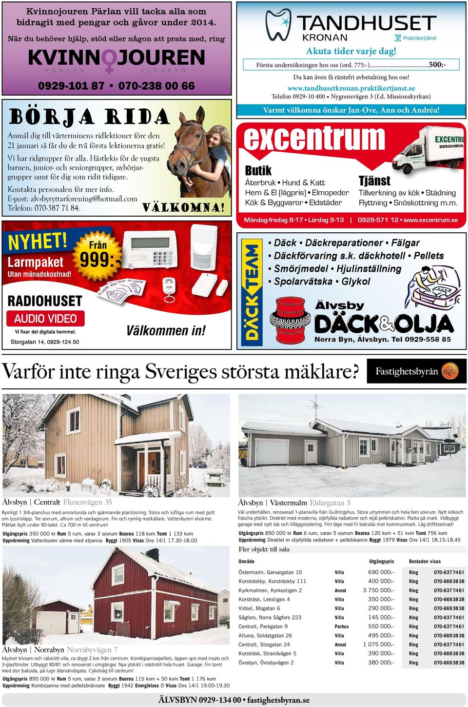 Anmäl dig till vårterminens ridlektioner före den 21 januari så får du de två första lektionerna gratis! Vi har ridgrupper för alla.