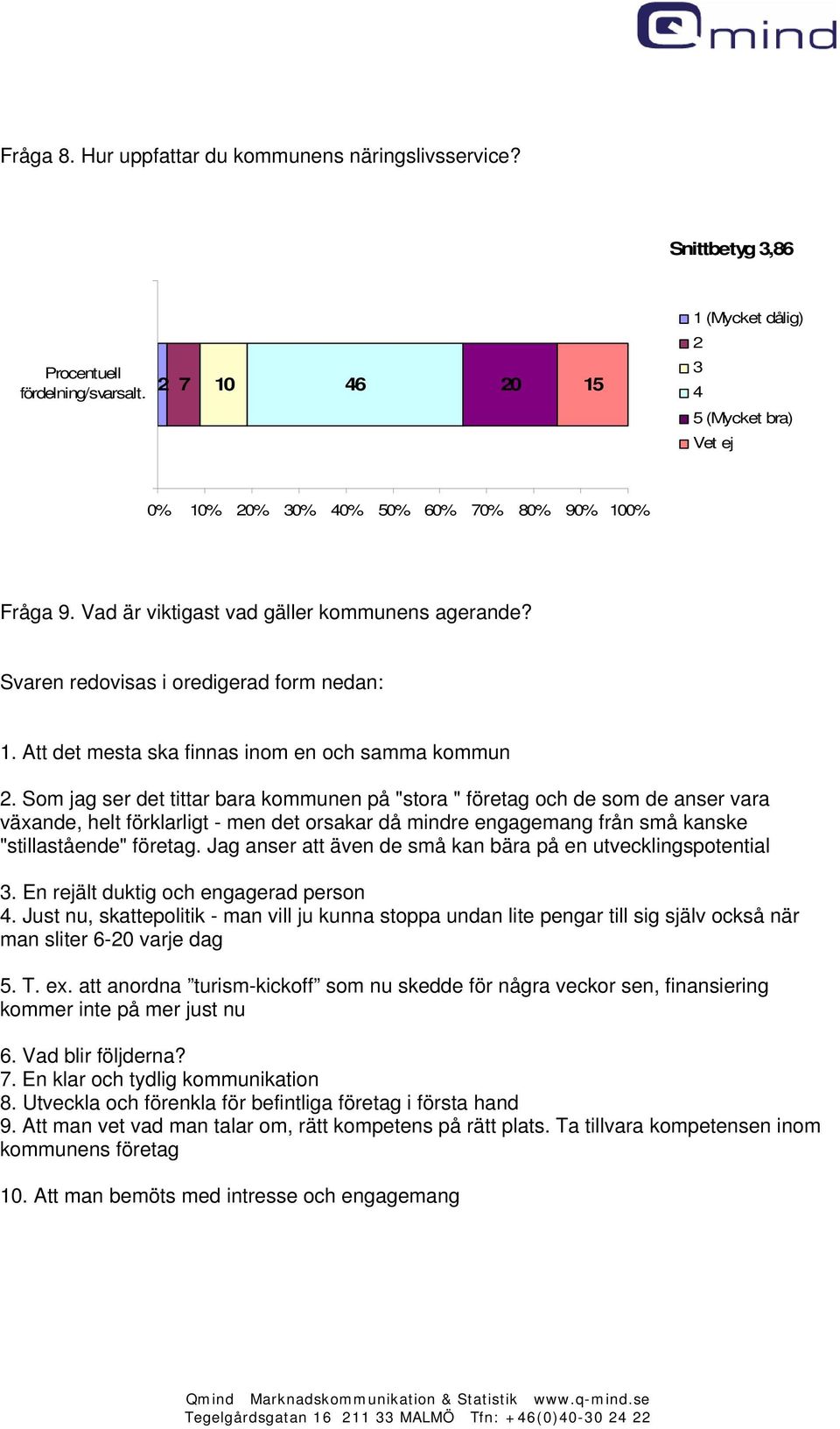 Att det mesta ska finnas inom en och samma kommun.