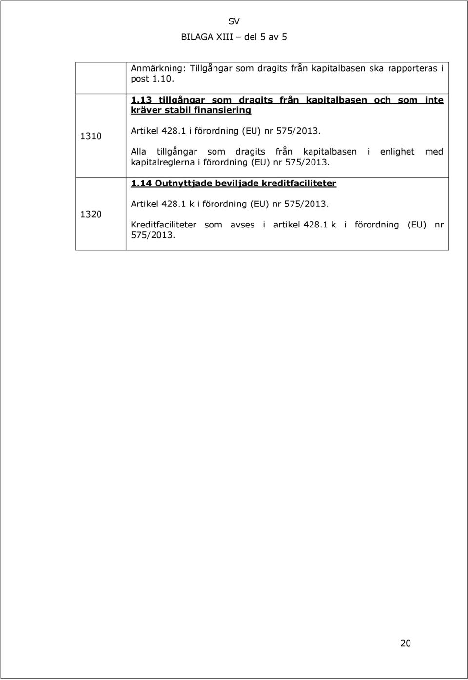 1 i förordning (EU) nr 575/2013.