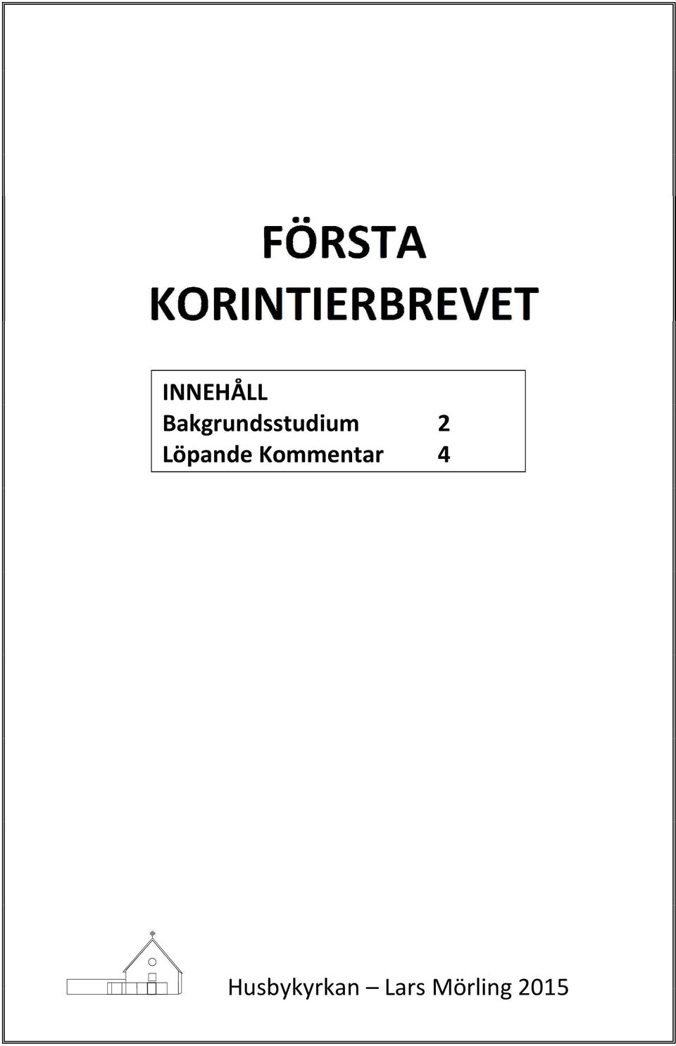 Bakgrundsstudium 2