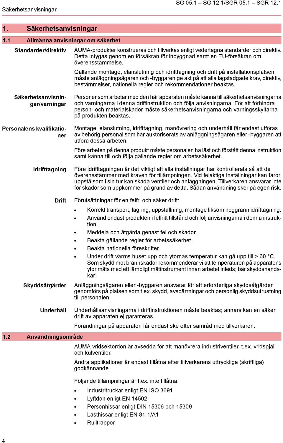 Detta intygas genom en försäkran för inbyggnad samt en EU-försäkran om överensstämmelse.