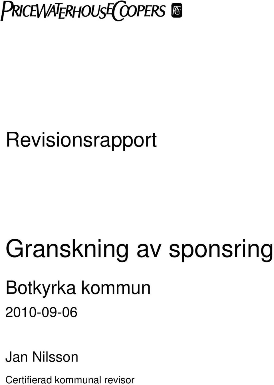 Botkyrka kommun 2010-09-06