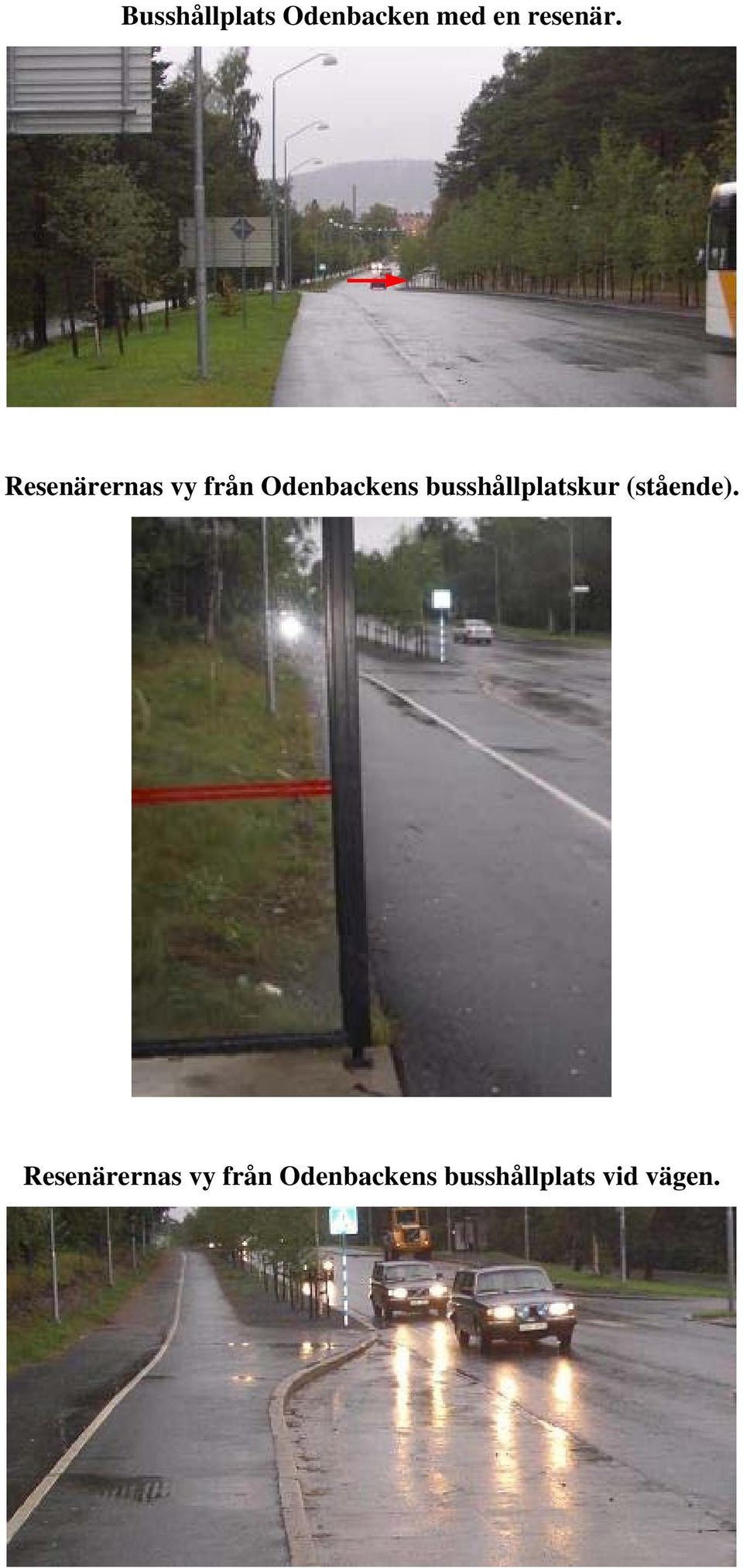 busshållplatskur (stående).