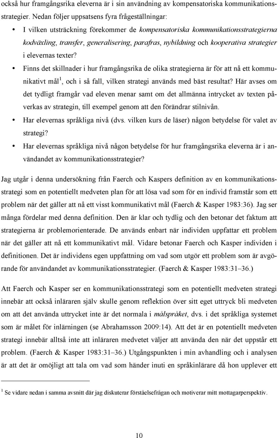 kooperativa strategier i elevernas texter?