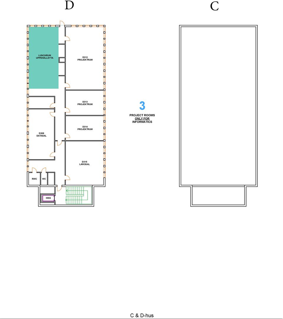 PROJECT ROOMS ONLY FOR
