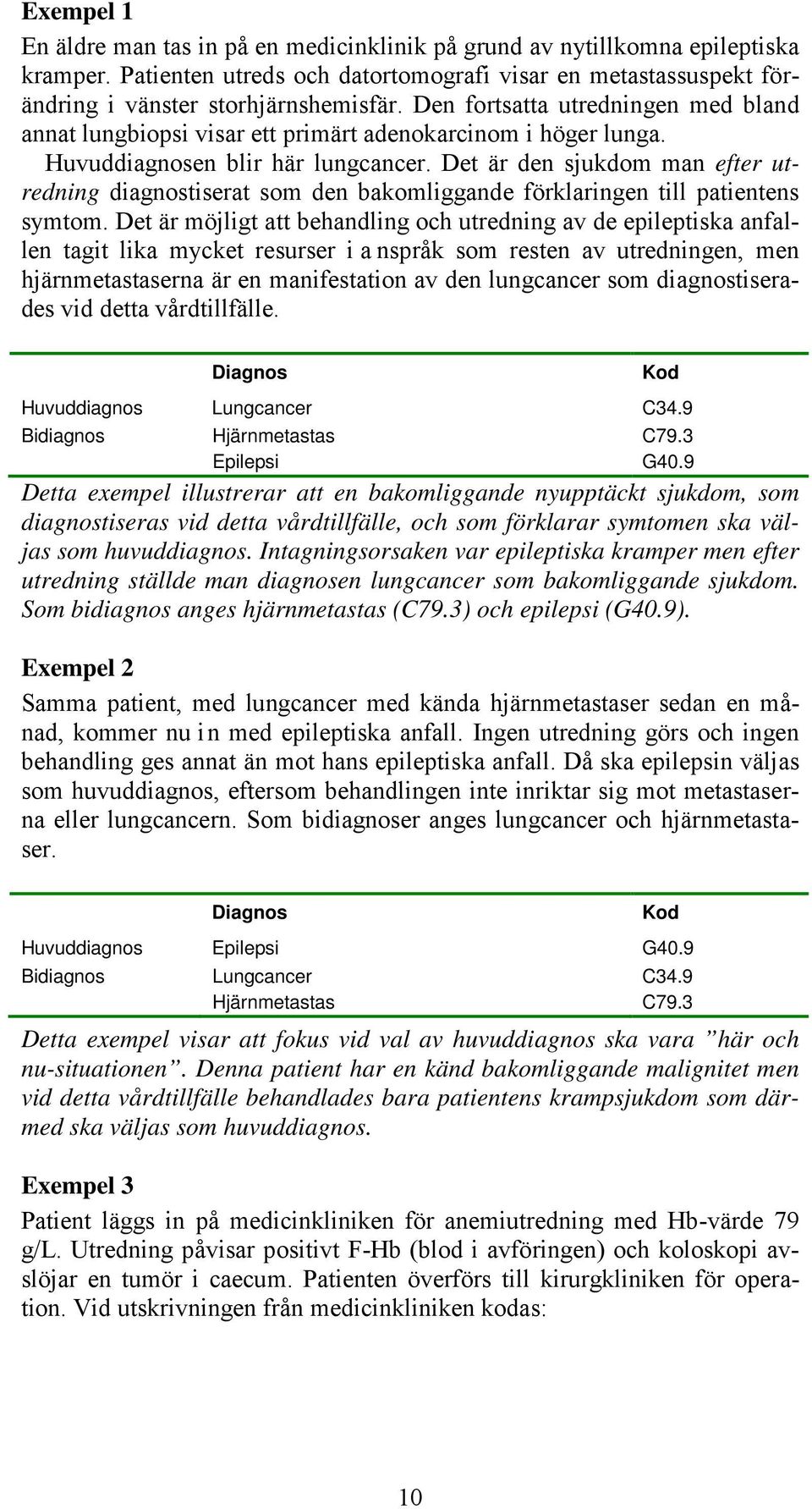 Det är den sjukdom man efter utredning diagnostiserat som den bakomliggande förklaringen till patientens symtom.