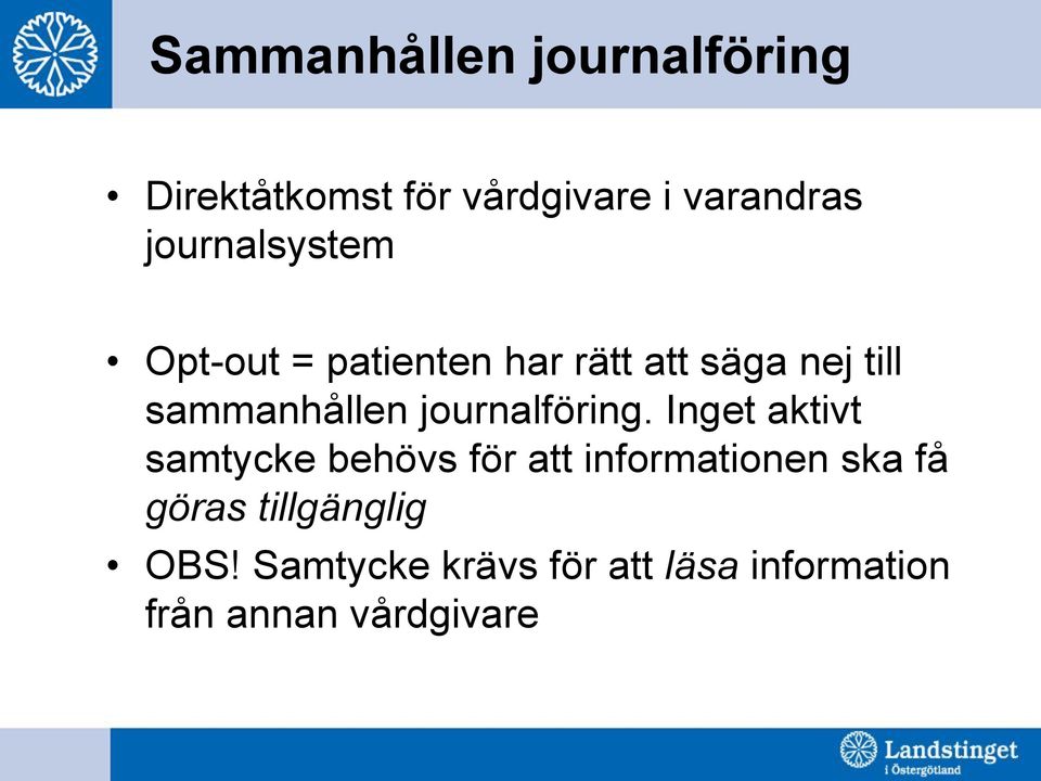 journalföring.