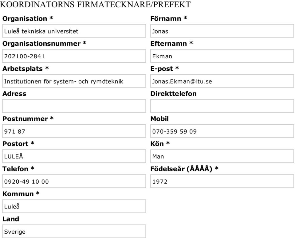 system- och rymdteknik Jonas.Ekman@ltu.