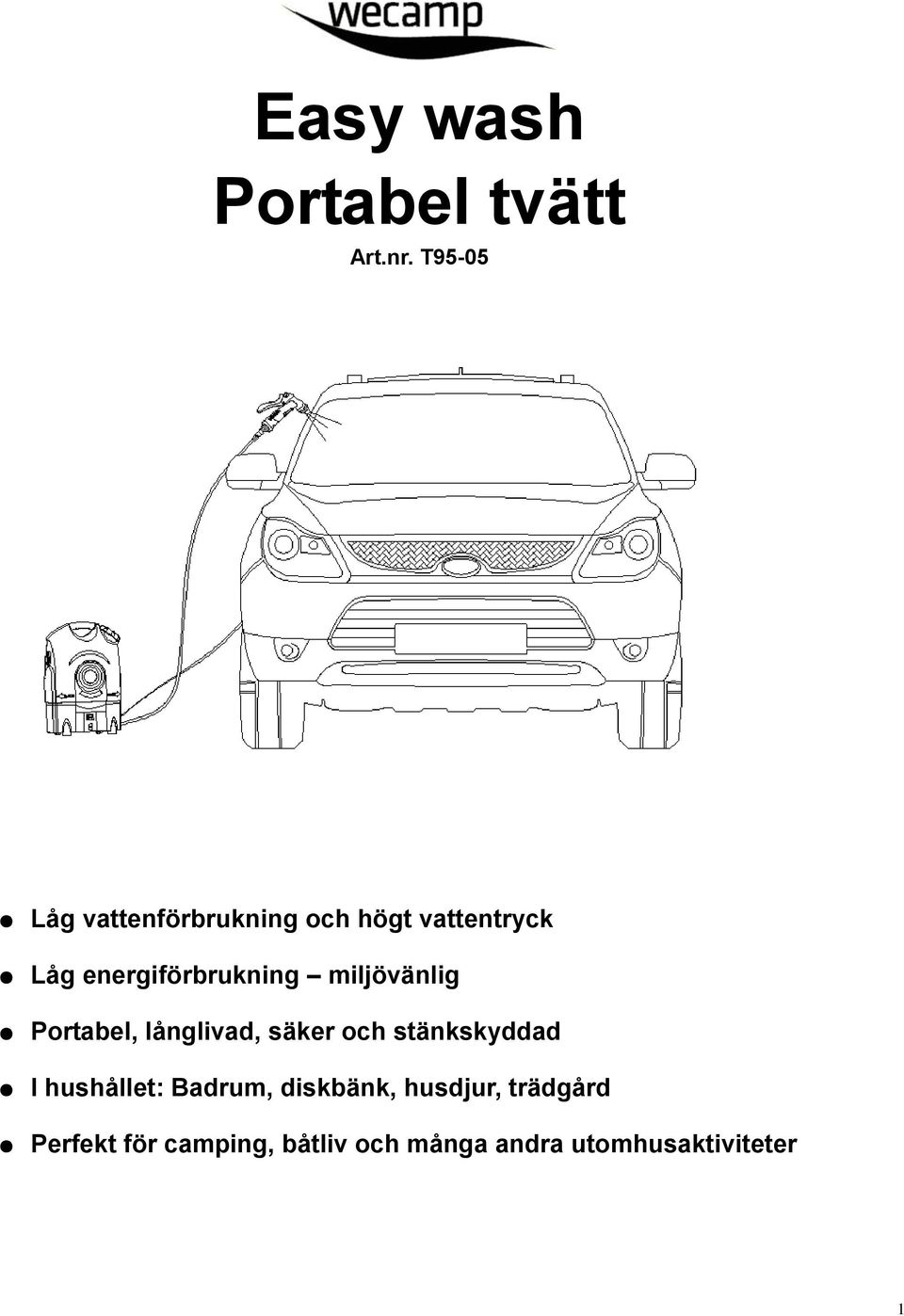 energiförbrukning miljövänlig Portabel, långlivad, säker och