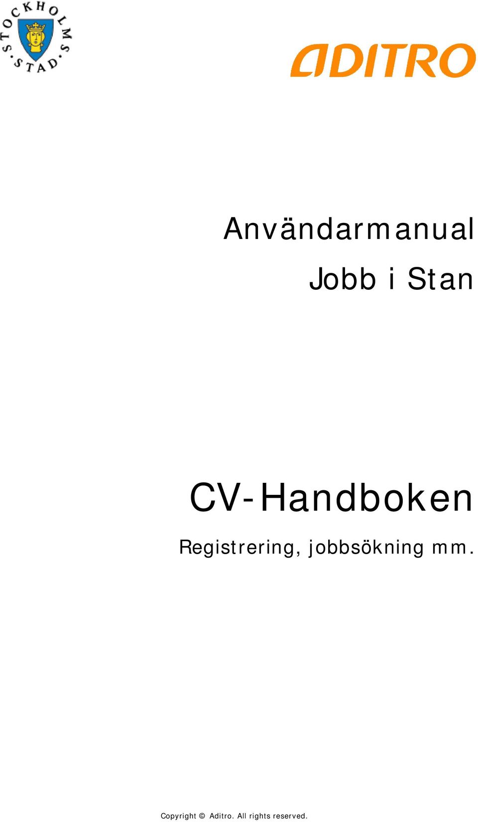 CV-Handboken