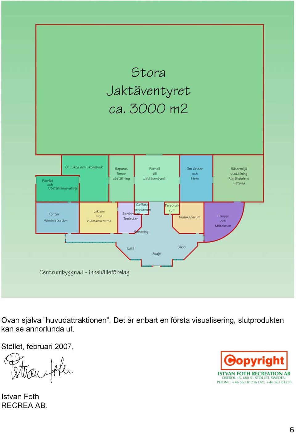 slutprodukten kan se annorlunda ut.