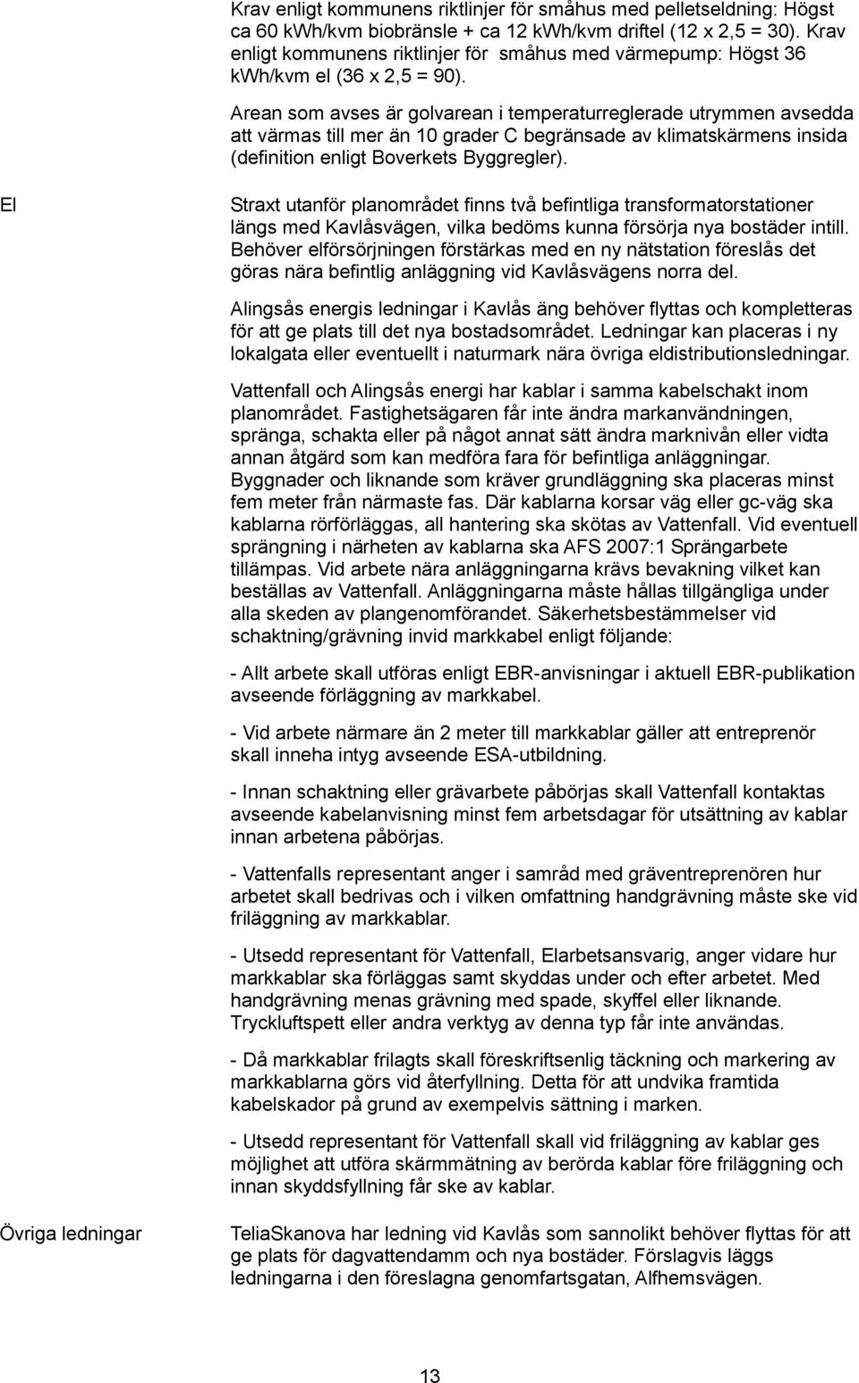 Utkast till Planbeskrivning Detaljplan för Alingsås, Nordöstra ...