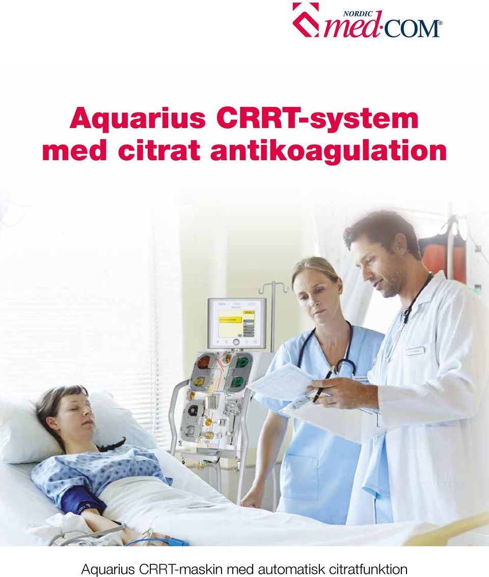 Aquarius CRRT-maskin med