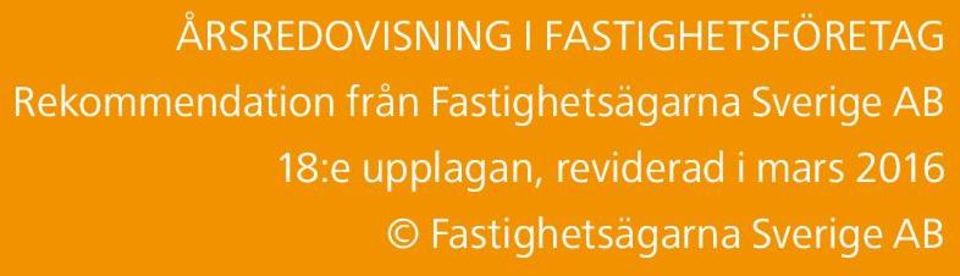 Sverige AB 18:e upplagan, reviderad