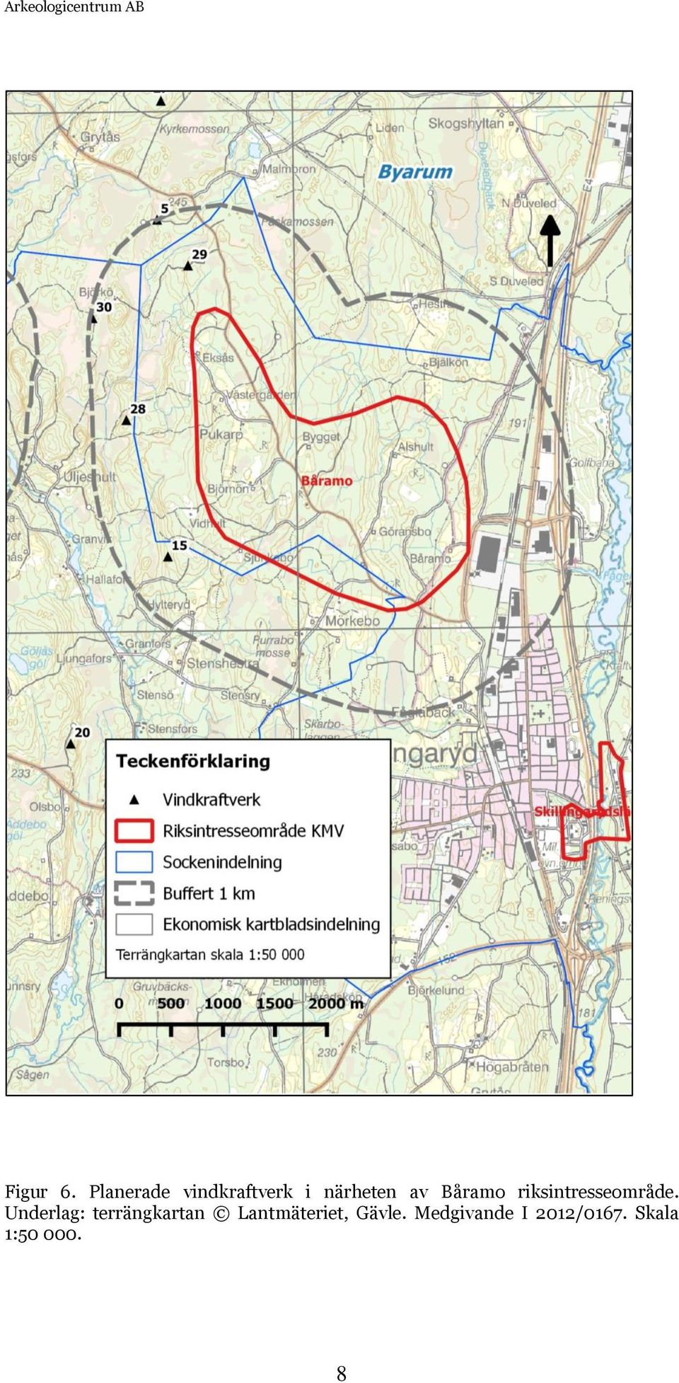 Båramo riksintresseområde.