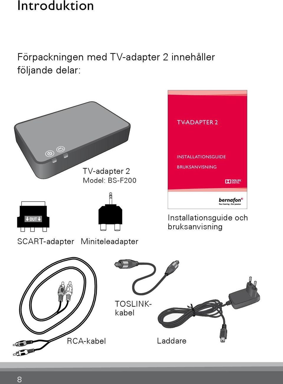 SN2_ILLU_SoundgateTopOfTelevisionAdapter_HI SCART-adapter Miniteleadapter