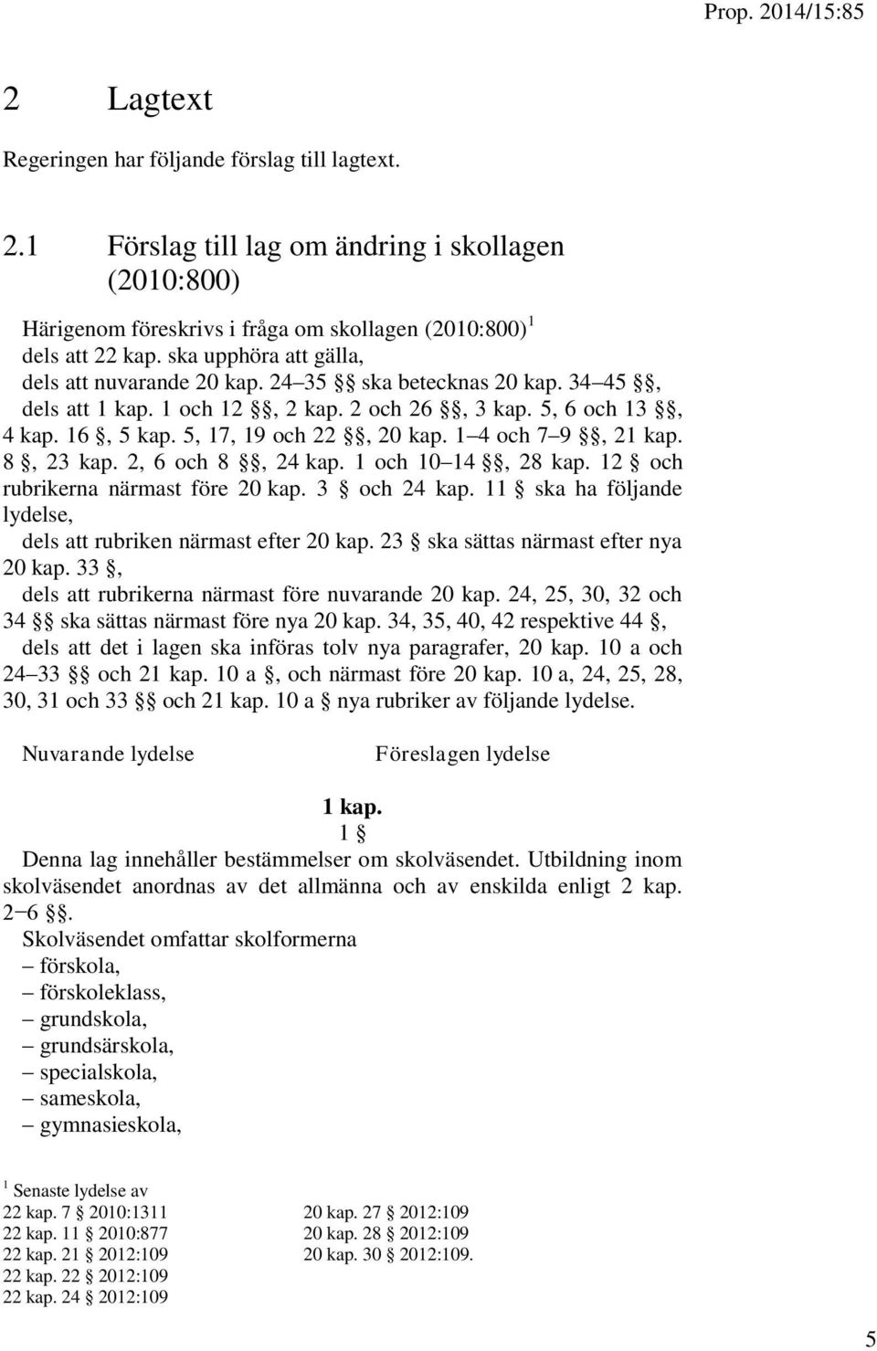 1 4 och 7 9, 21 kap. 8, 23 kap. 2, 6 och 8, 24 kap. 1 och 10 14, 28 kap. 12 och rubrikerna närmast före 20 kap. 3 och 24 kap. 11 ska ha följande lydelse, dels att rubriken närmast efter 20 kap.