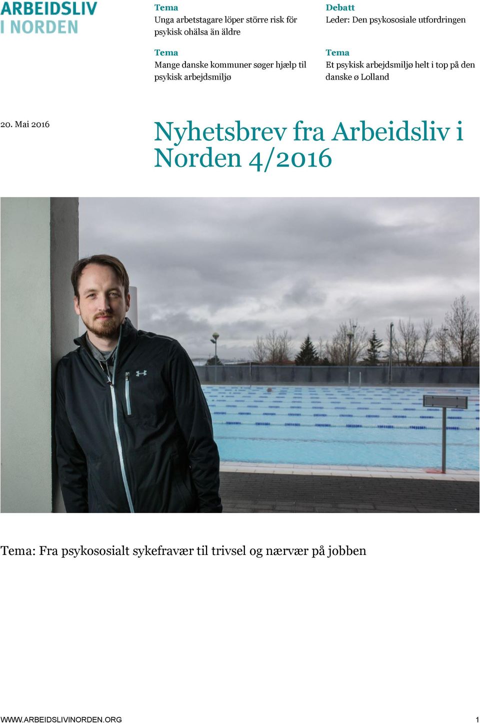 arbejdsmiljø helt i top på den danske ø Lolland 20.