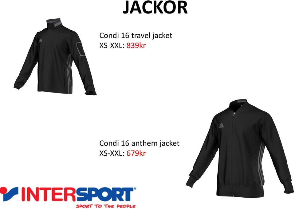 XS-XXL: 839kr Condi