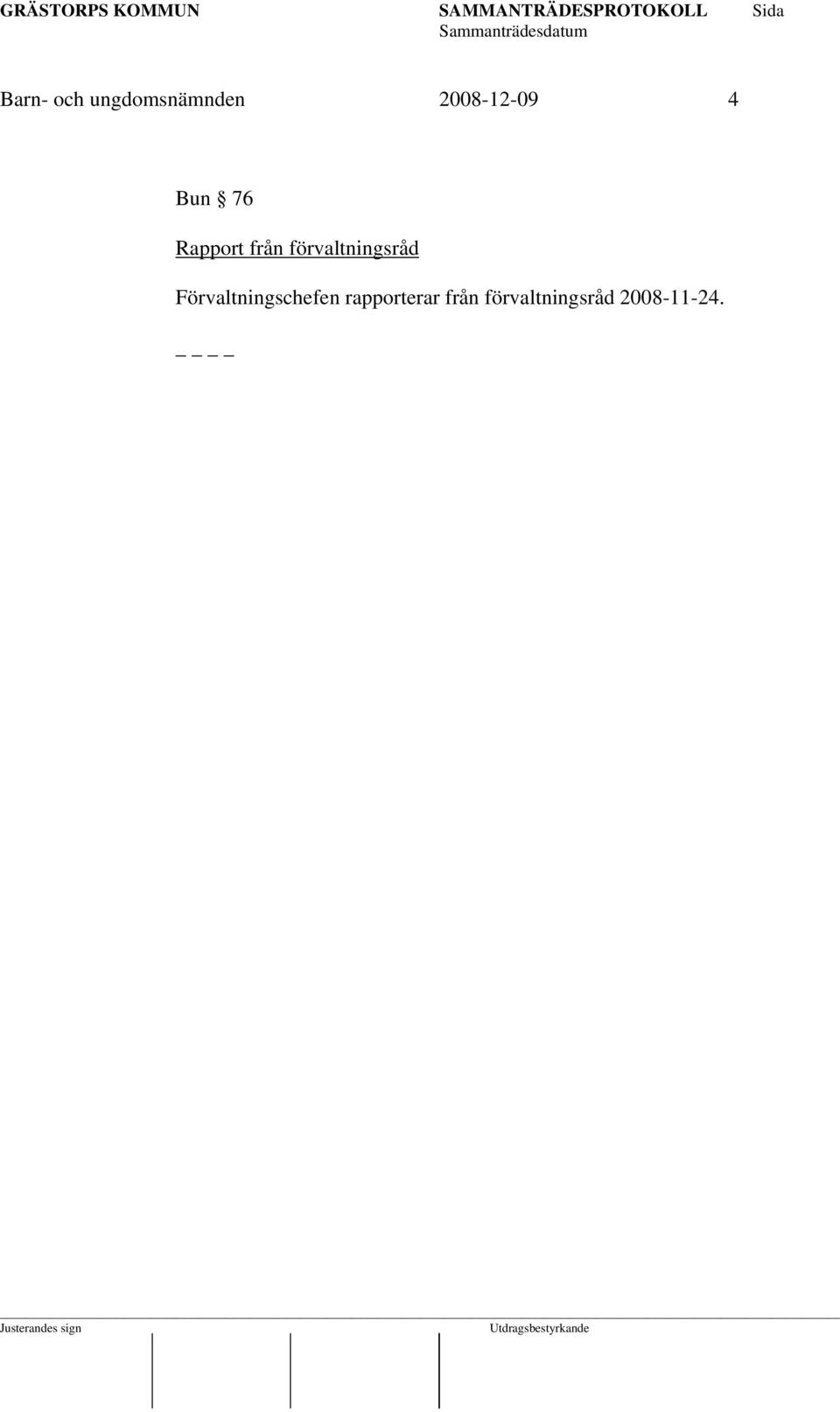 förvaltningsråd Förvaltningschefen