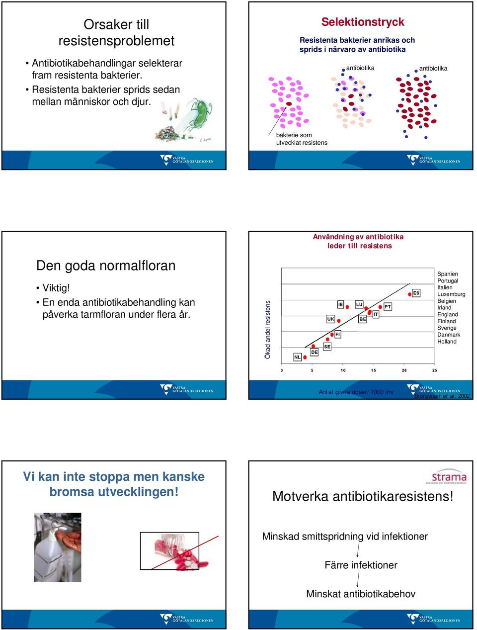 En enda antibiotikabehandling kan påverka tarmfloran under flera år.