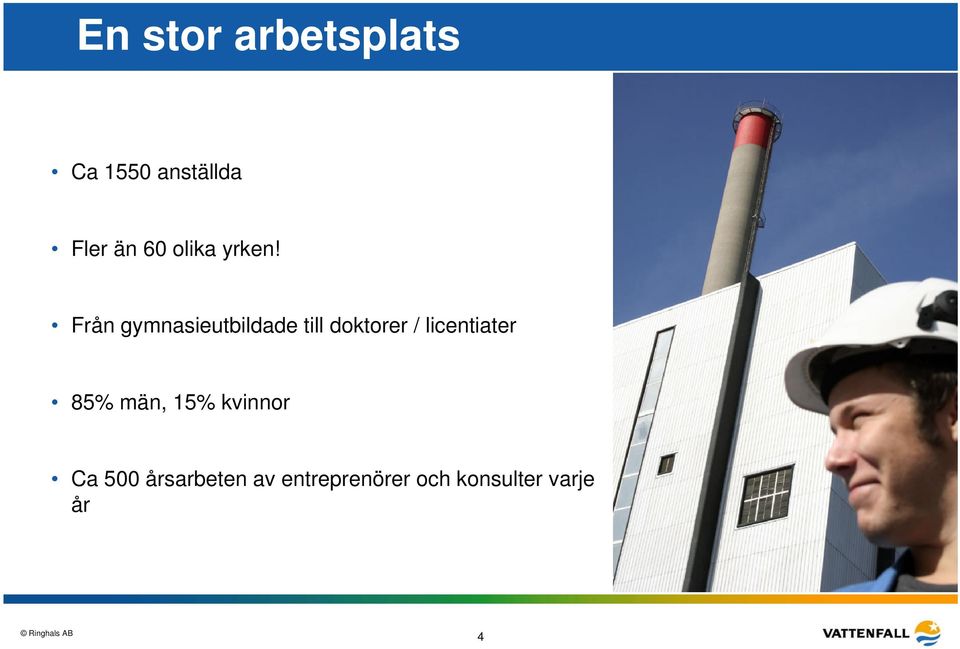 Från gymnasieutbildade till doktorer /